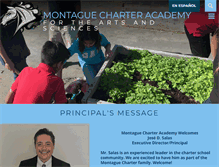 Tablet Screenshot of montaguecharter.net